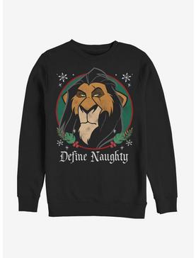 Disney The Lion King Scar Define Naughty Sweatshirt, , hi-res