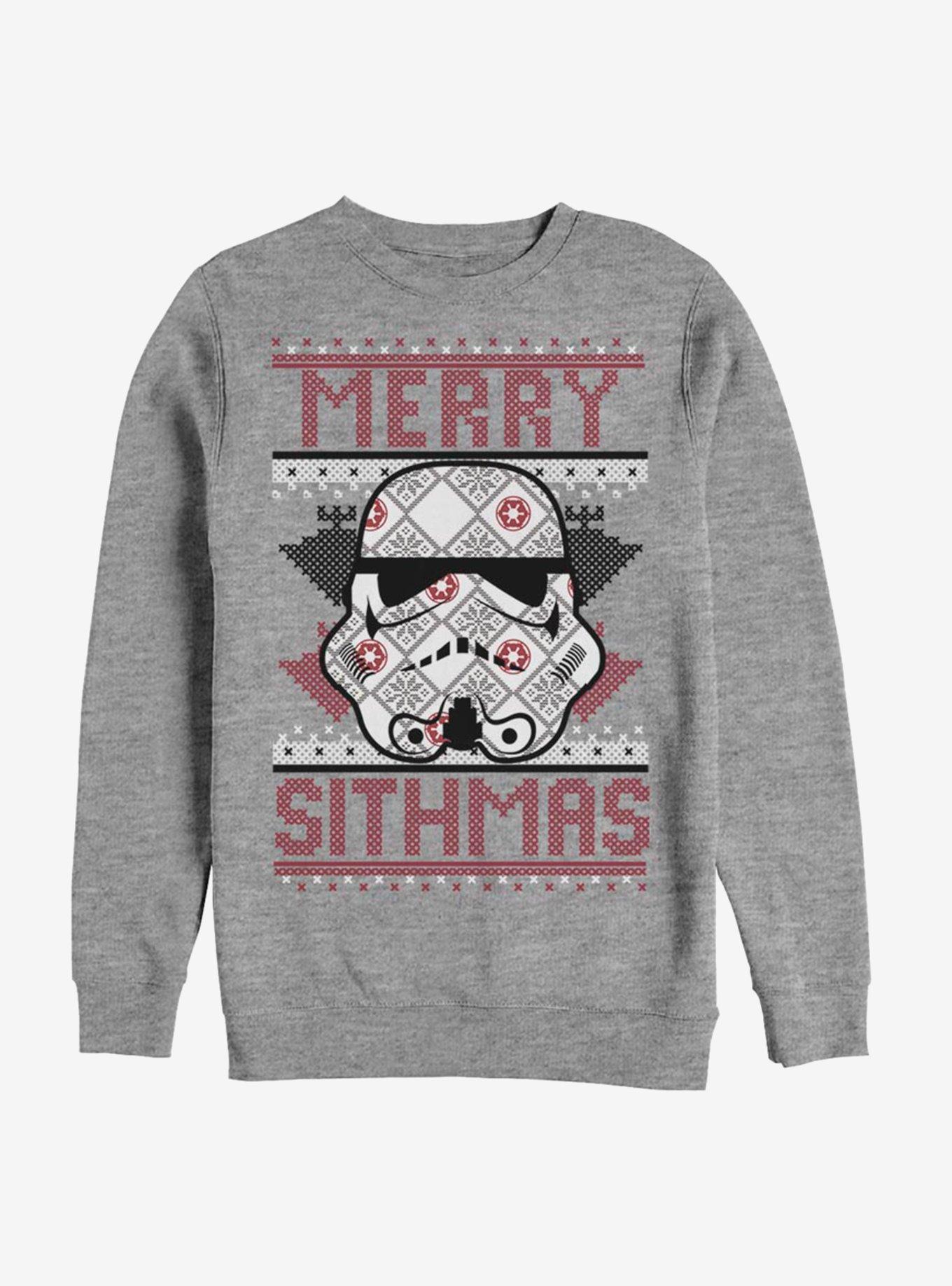 Star Wars Sith Christmas Pattern Sweatshirt, , hi-res