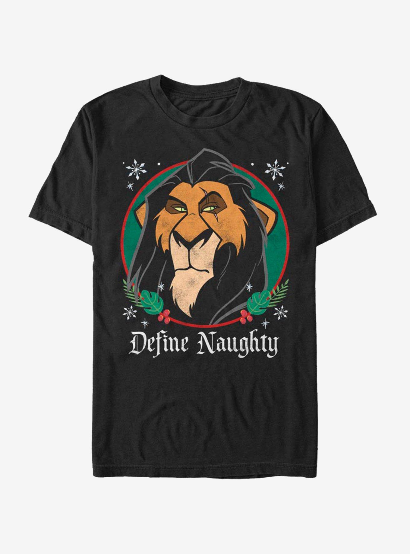 Disney The Lion King Scar Define Naughty T-Shirt, , hi-res