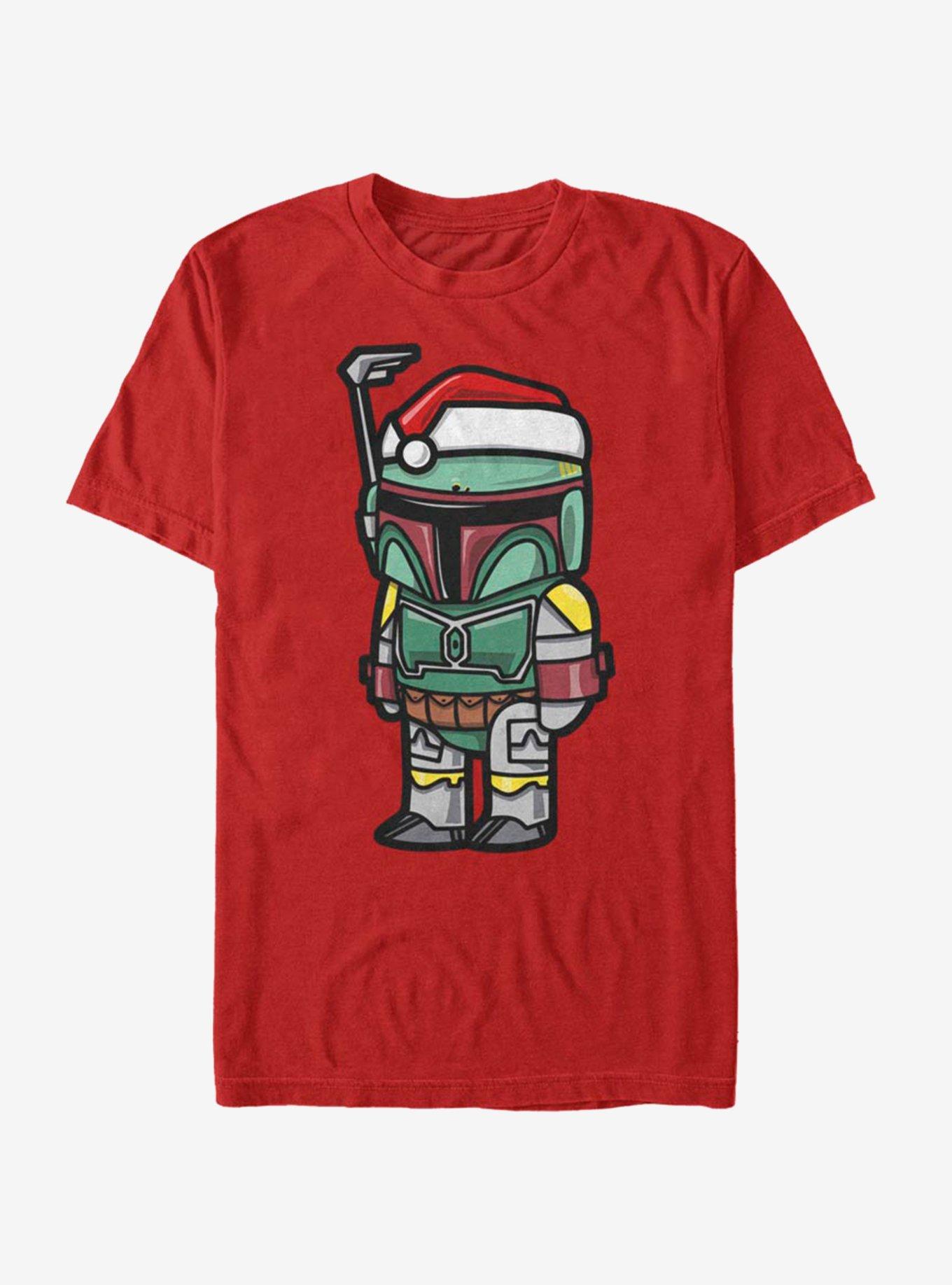 Star Wars Boba Santa T-Shirt, , hi-res