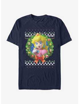 Nintendo Super Mario Wreath Princess Peach 3D T-Shirt, , hi-res