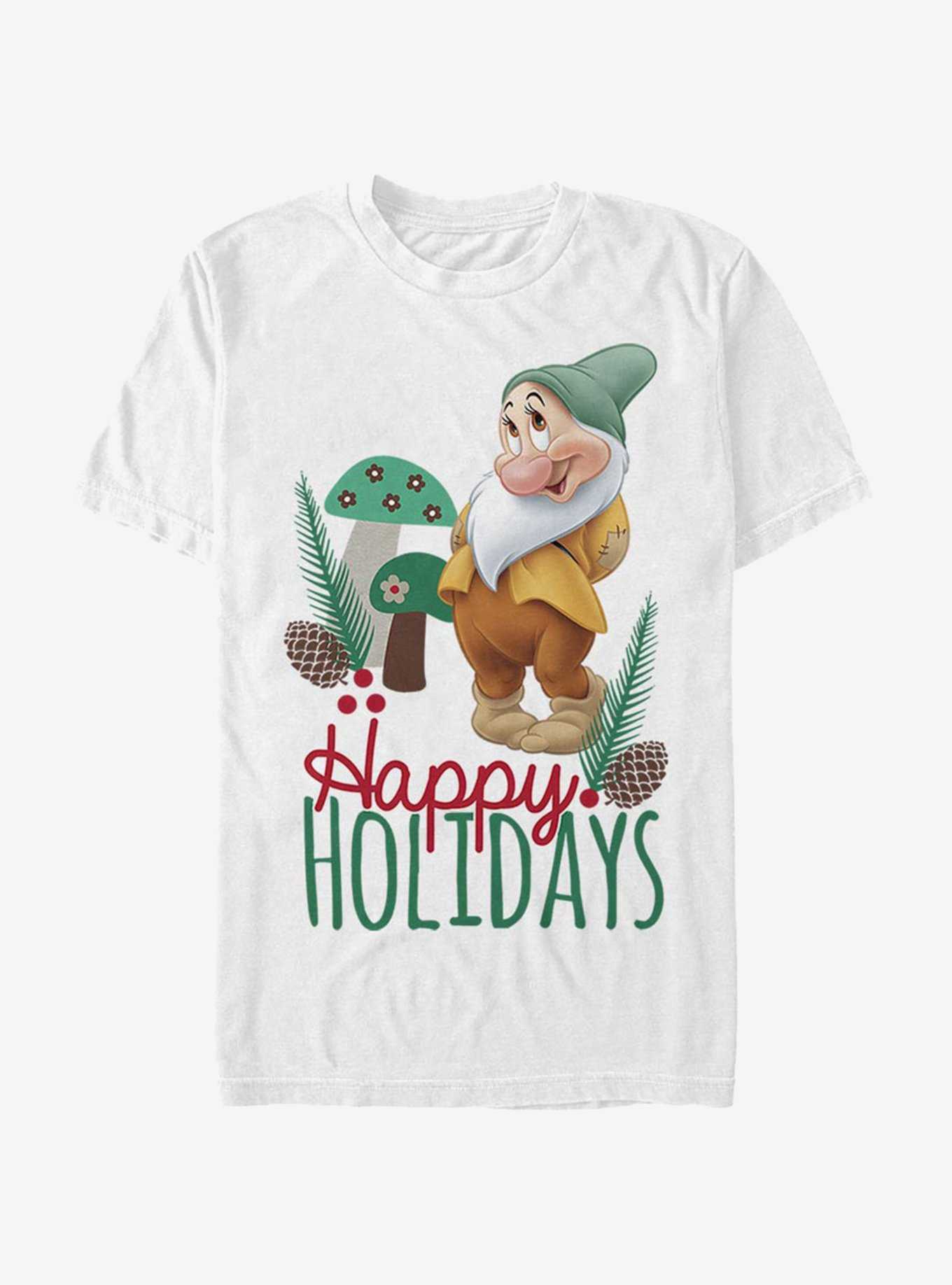 Disney Snow White Bashful Christmas T-Shirt, , hi-res