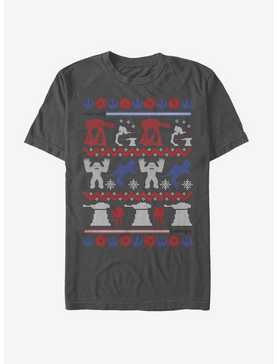 Star Wars Hoth Christmas Pattern T-Shirt, , hi-res