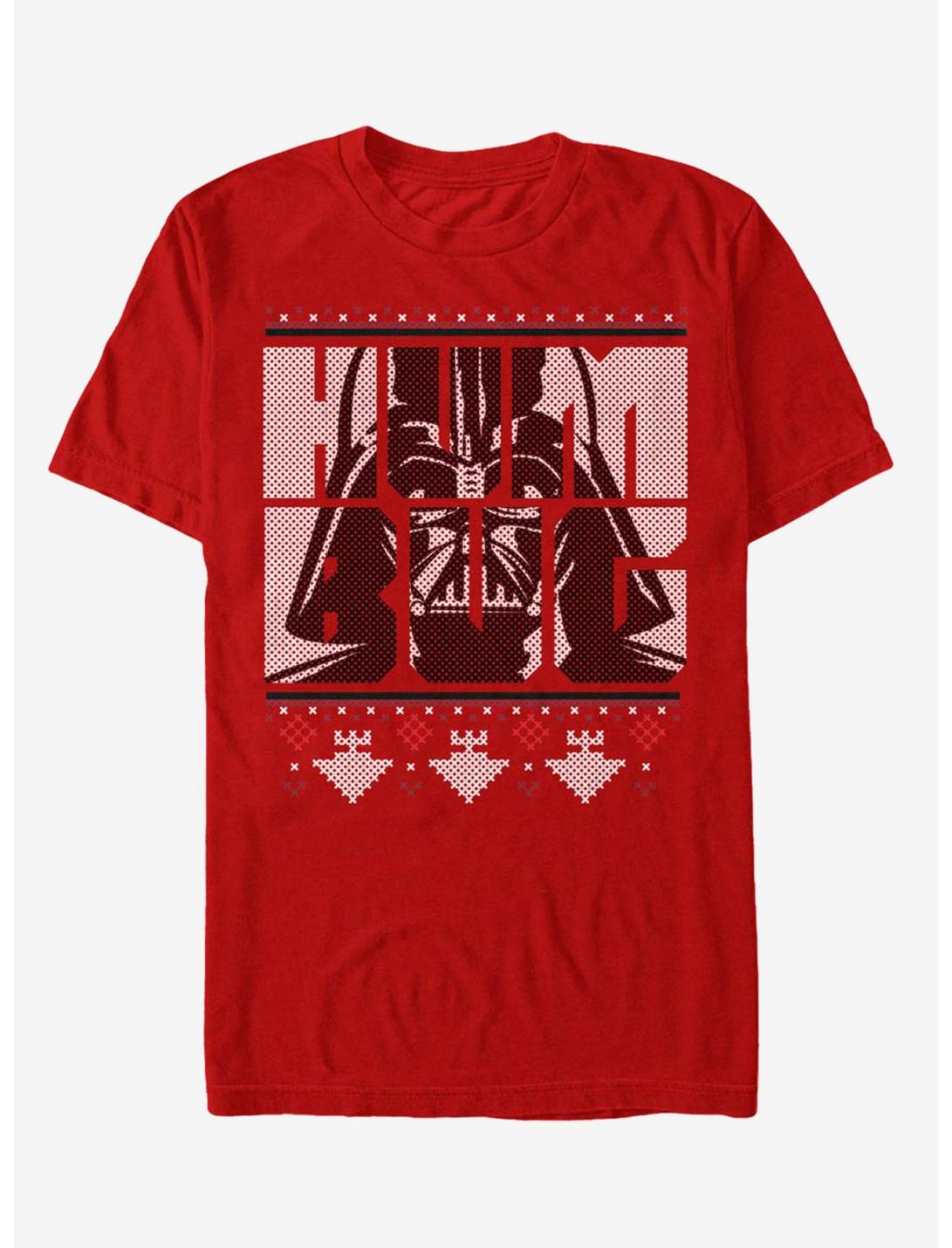 Star Wars Humbug Vader T-Shirt, CARDINAL, hi-res