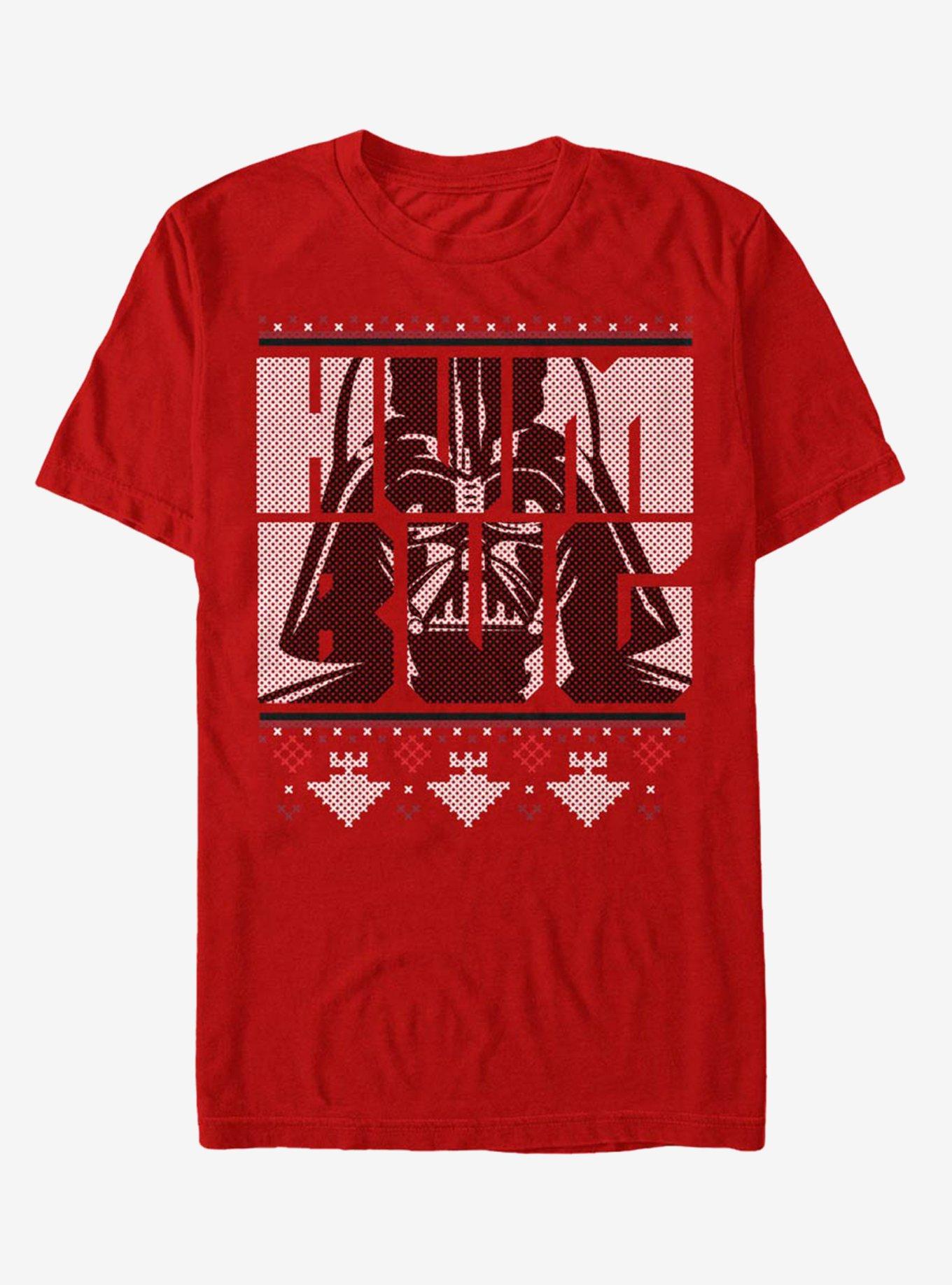 Star Wars Humbug Vader T-Shirt, CARDINAL, hi-res