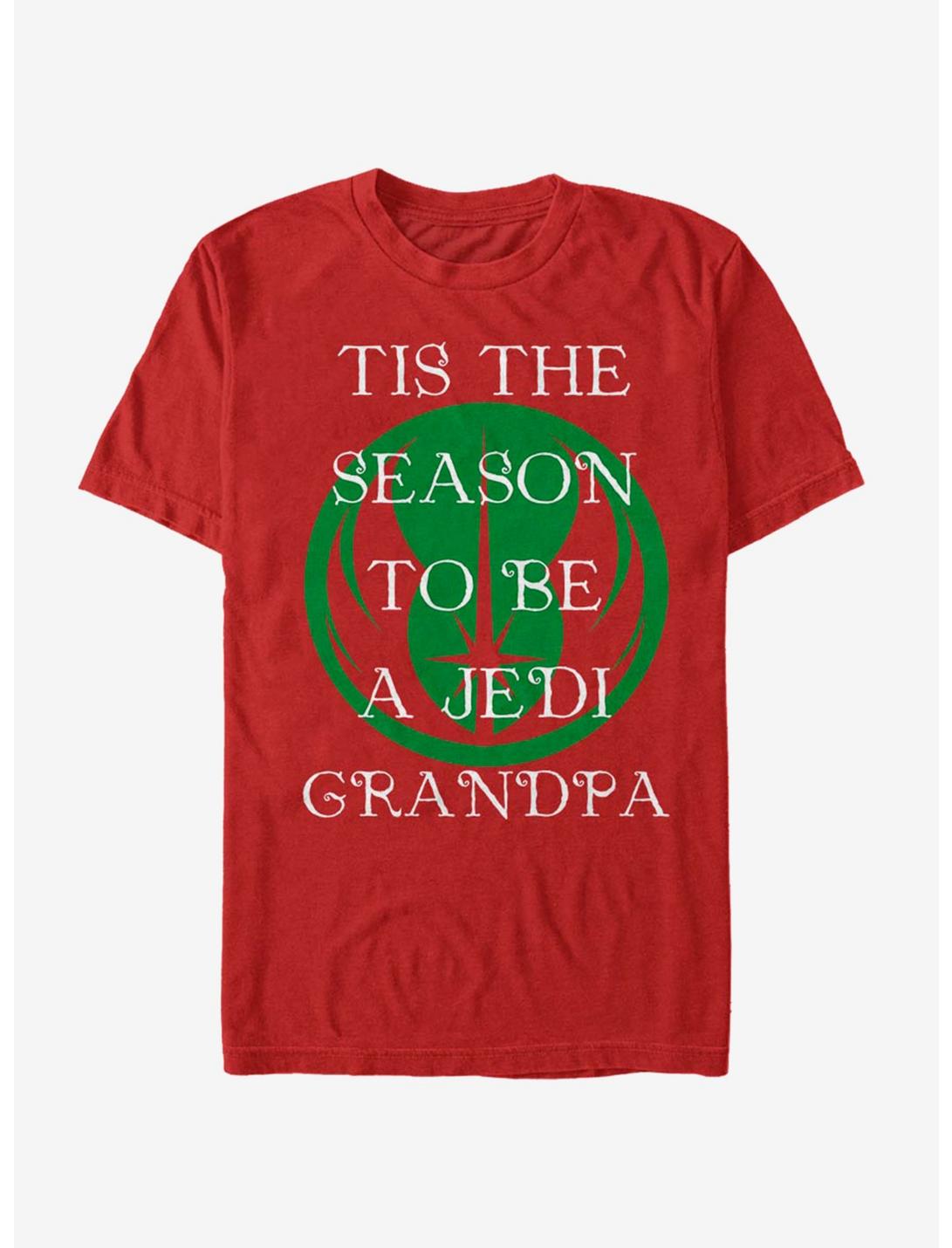 Star Wars Jedi Grandpa T-Shirt, RED, hi-res