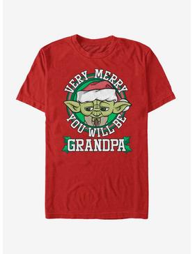 Star Wars Merry Yoda Grandpa T-Shirt, , hi-res