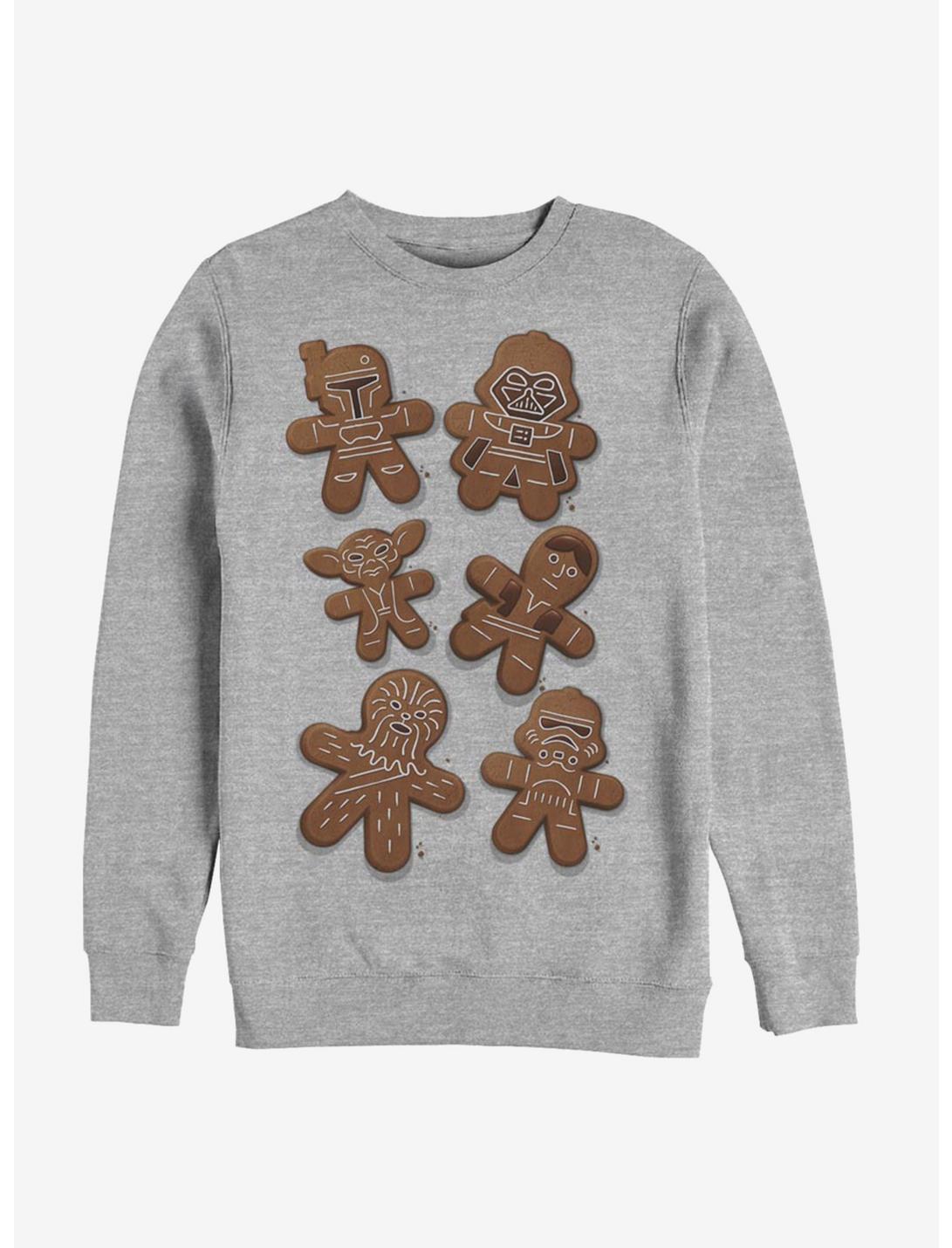 Star Wars Gingerbread Wars Sweatshirt, ATH HTR, hi-res