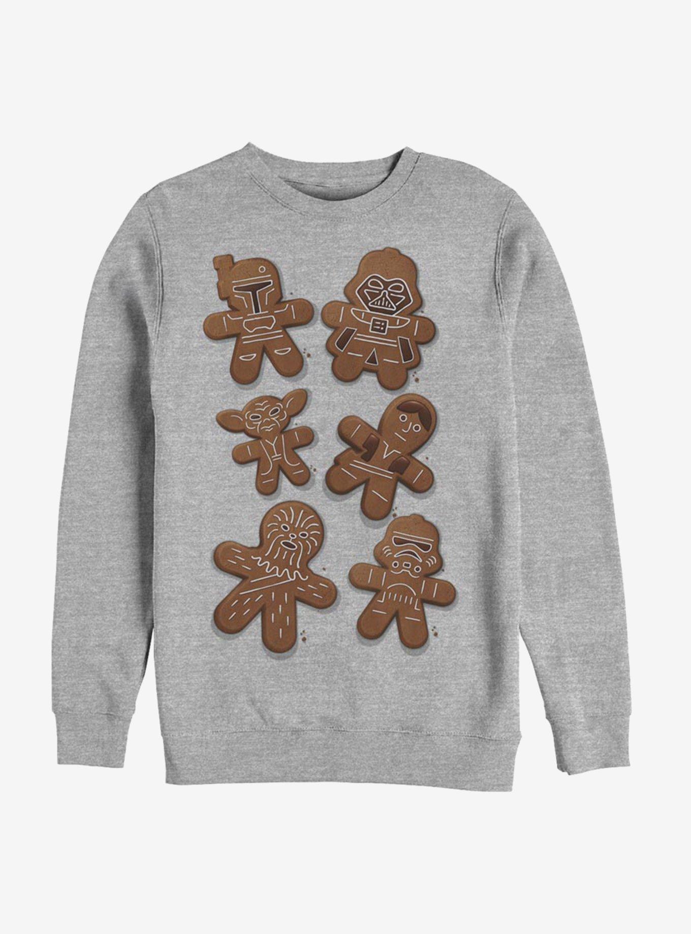 Star Wars Gingerbread Wars Sweatshirt, ATH HTR, hi-res