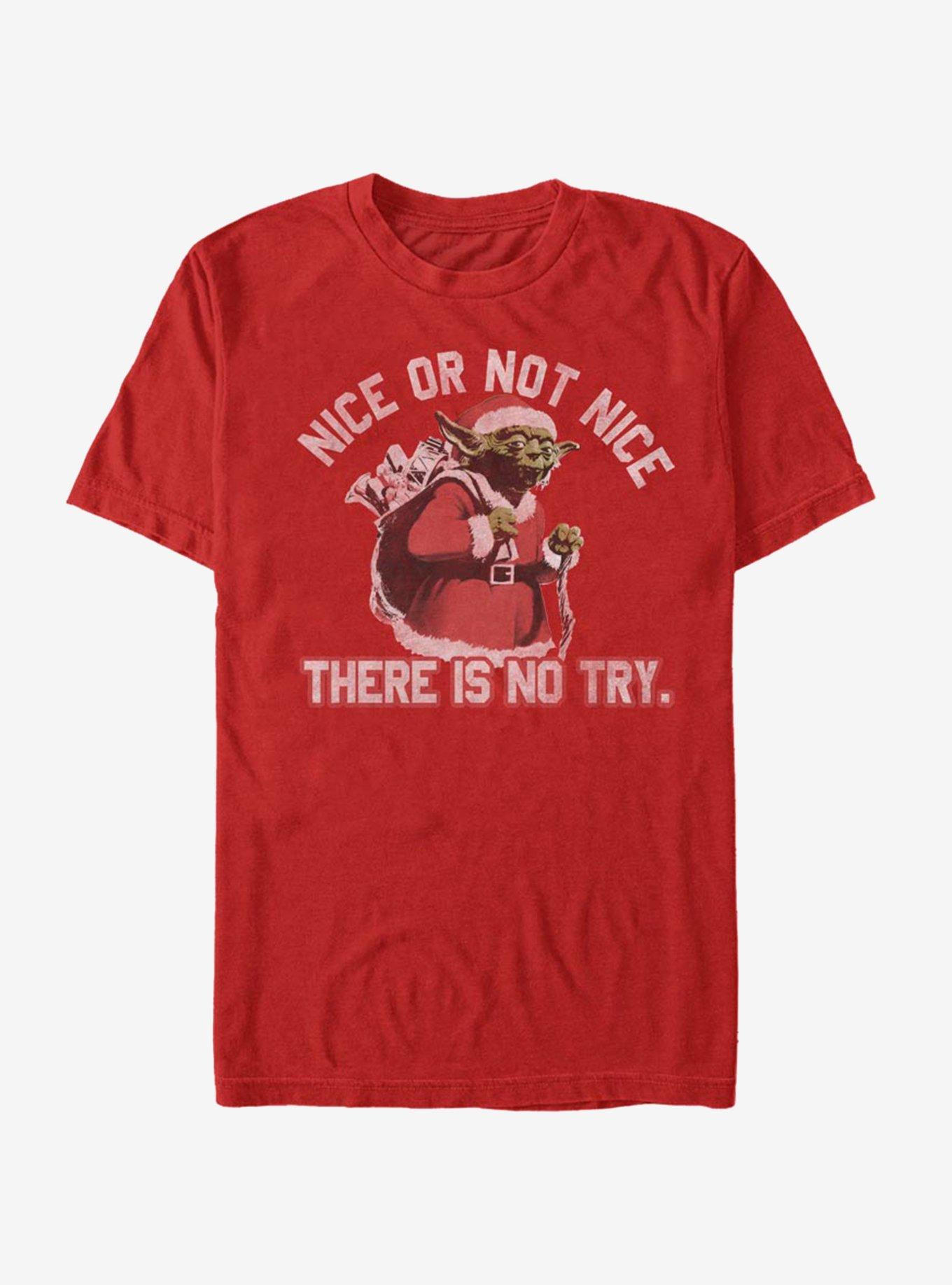 Star Wars Yoda Nice Or Not Nice T-Shirt, , hi-res