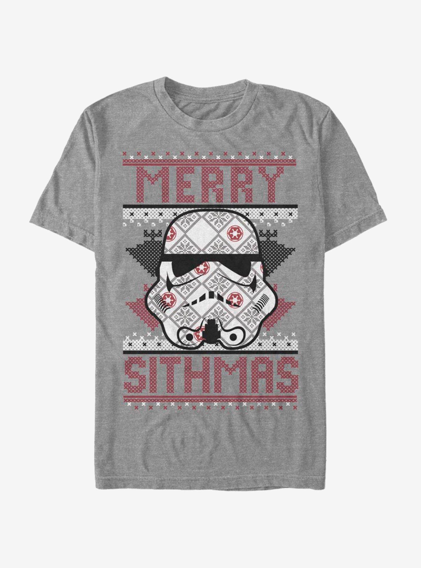 Star Wars Sith Christmas Pattern T-Shirt, , hi-res