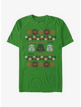 Star Wars Empire Christmas Pattern T-Shirt, , hi-res