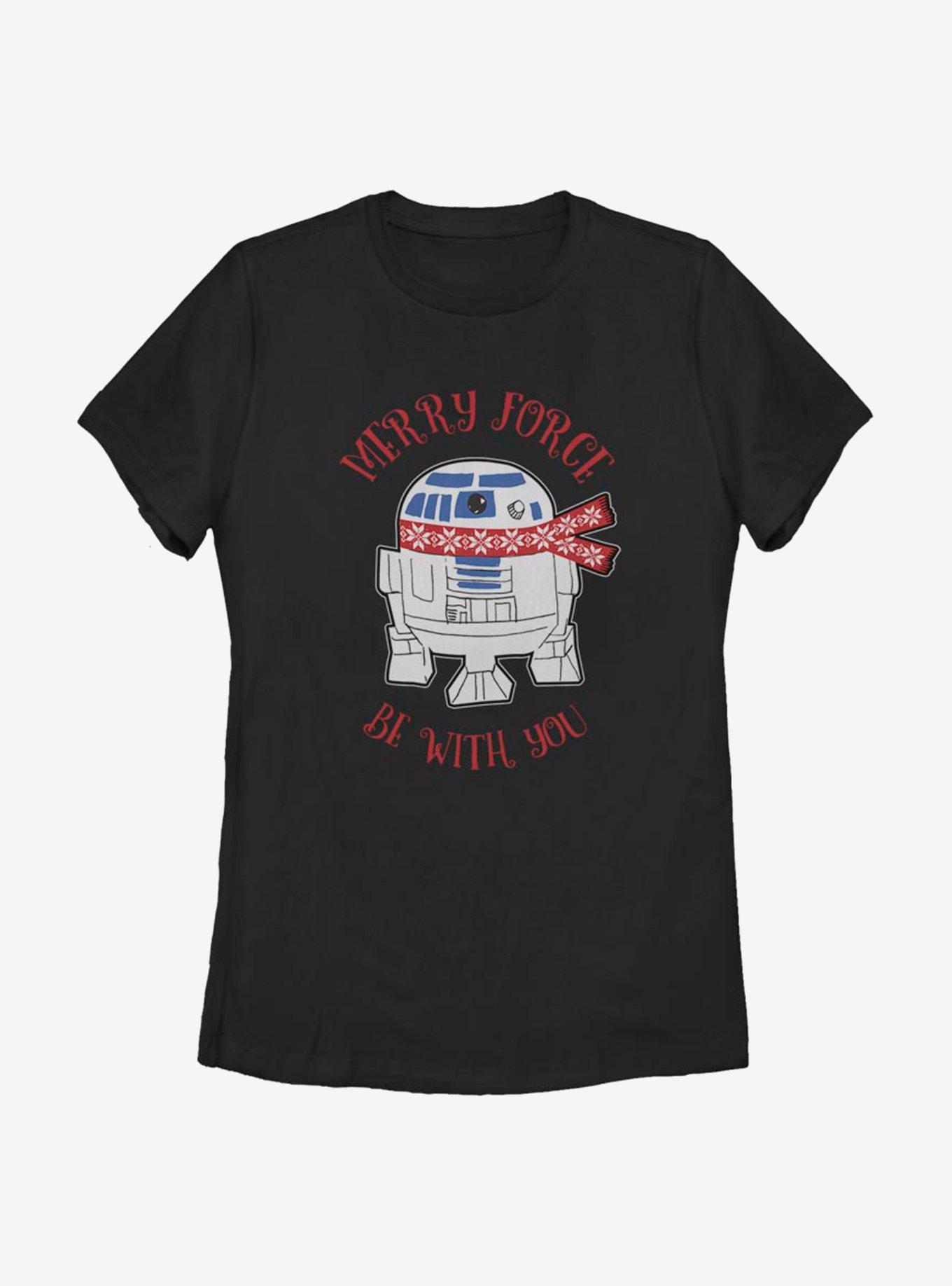 Star Wars R2D2 Christmas Womens T-Shirt, , hi-res