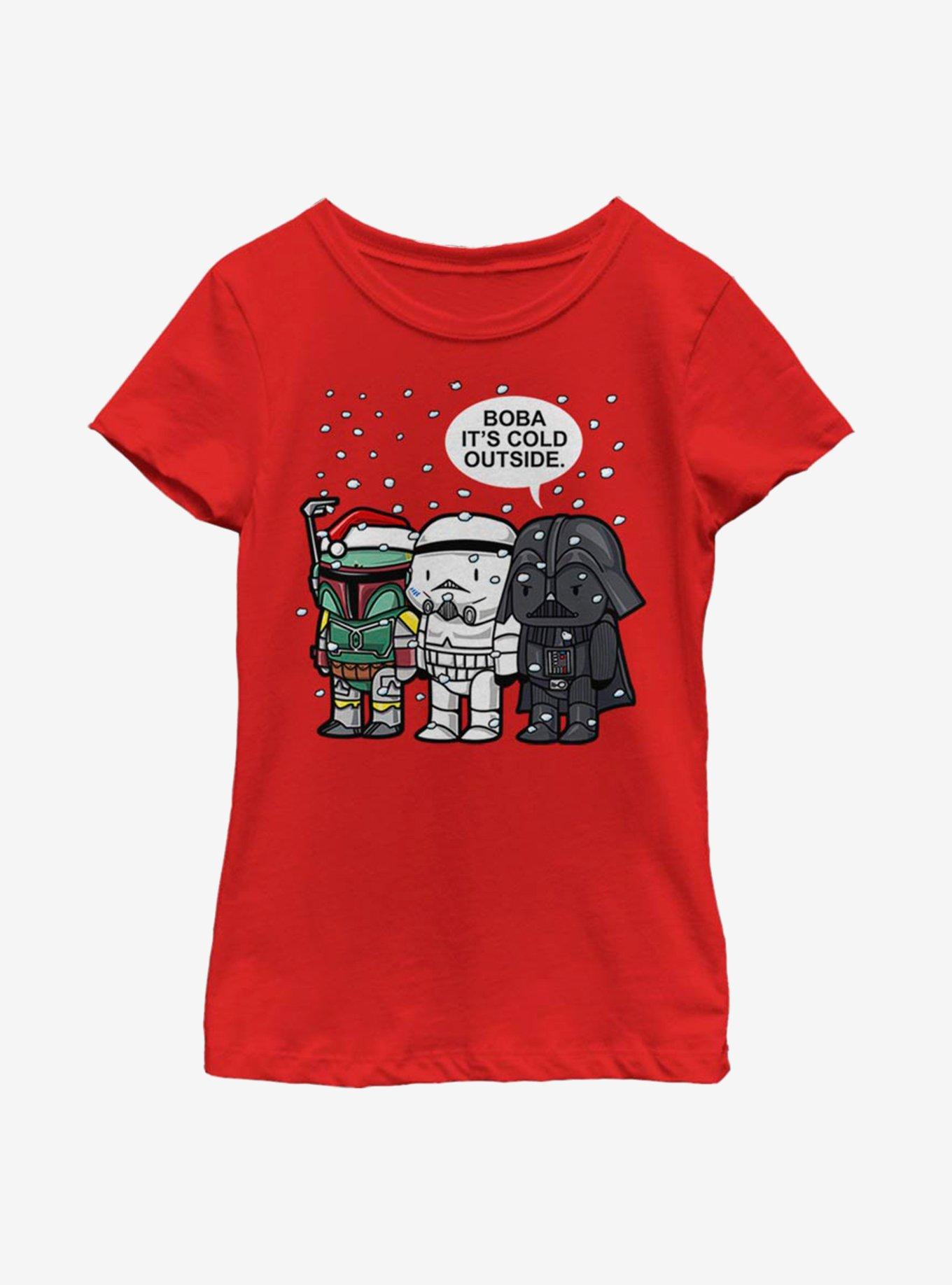 Star Wars Boba It's Cold Youth Girls T-Shirt, , hi-res