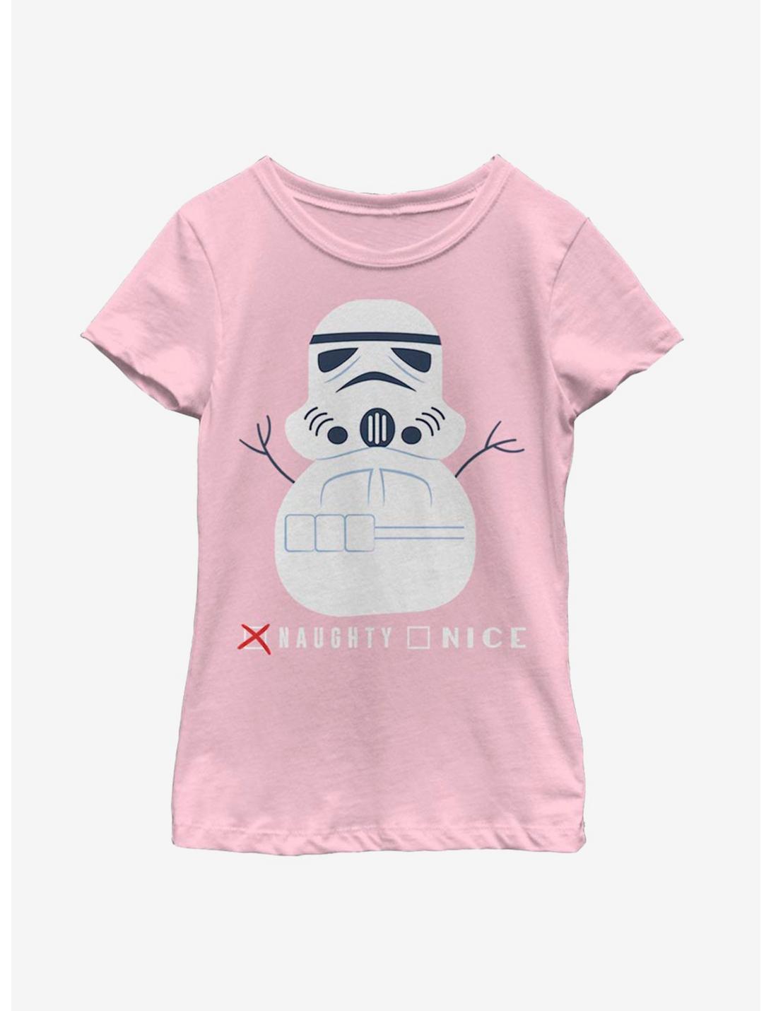Star Wars Nice Trooper Youth Girls T-Shirt, PINK, hi-res