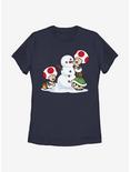 Nintendo Super Mario Frosty Toad Womens T-Shirt, NAVY, hi-res