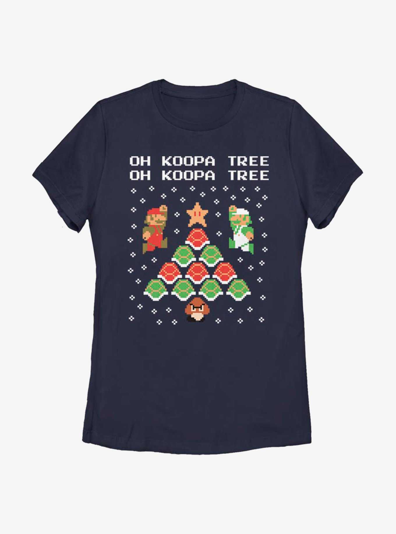 Nintendo Super Mario Koopa Tree Womens T-Shirt, , hi-res