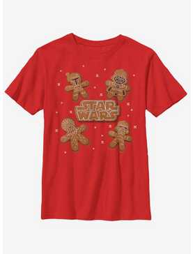 Star Wars Gingerbread Crew Youth T-Shirt, , hi-res