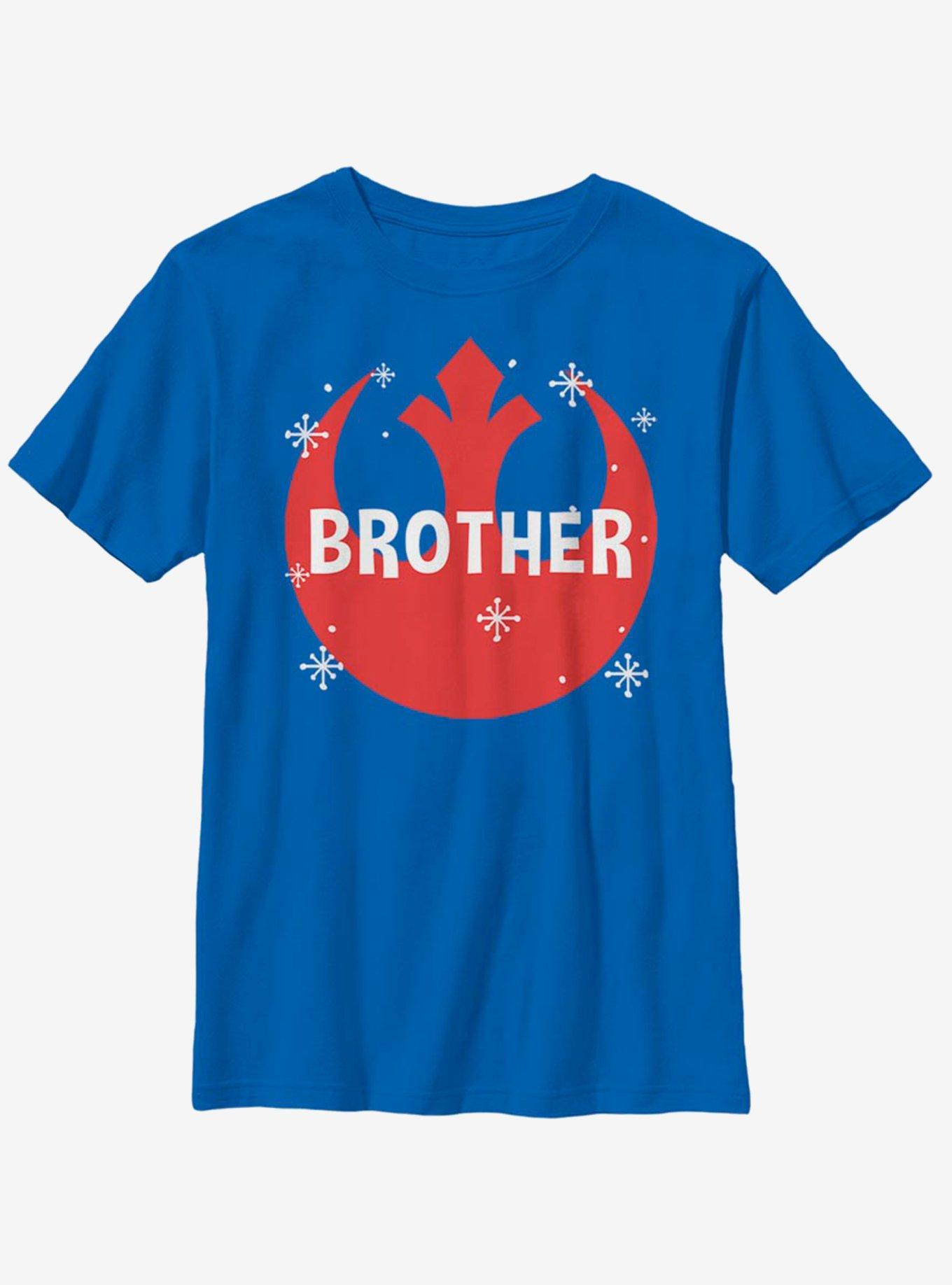 Star Wars Overlay Brother Youth T-Shirt, ROYAL, hi-res