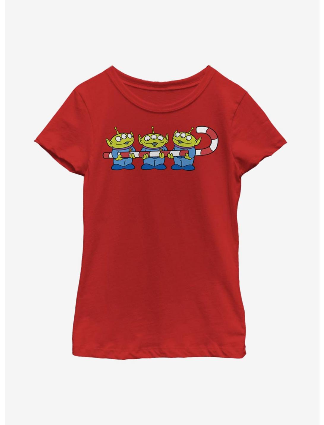 Disney Pixar Toy Story Cane Do Attitude Youth Girls T-Shirt, RED, hi-res
