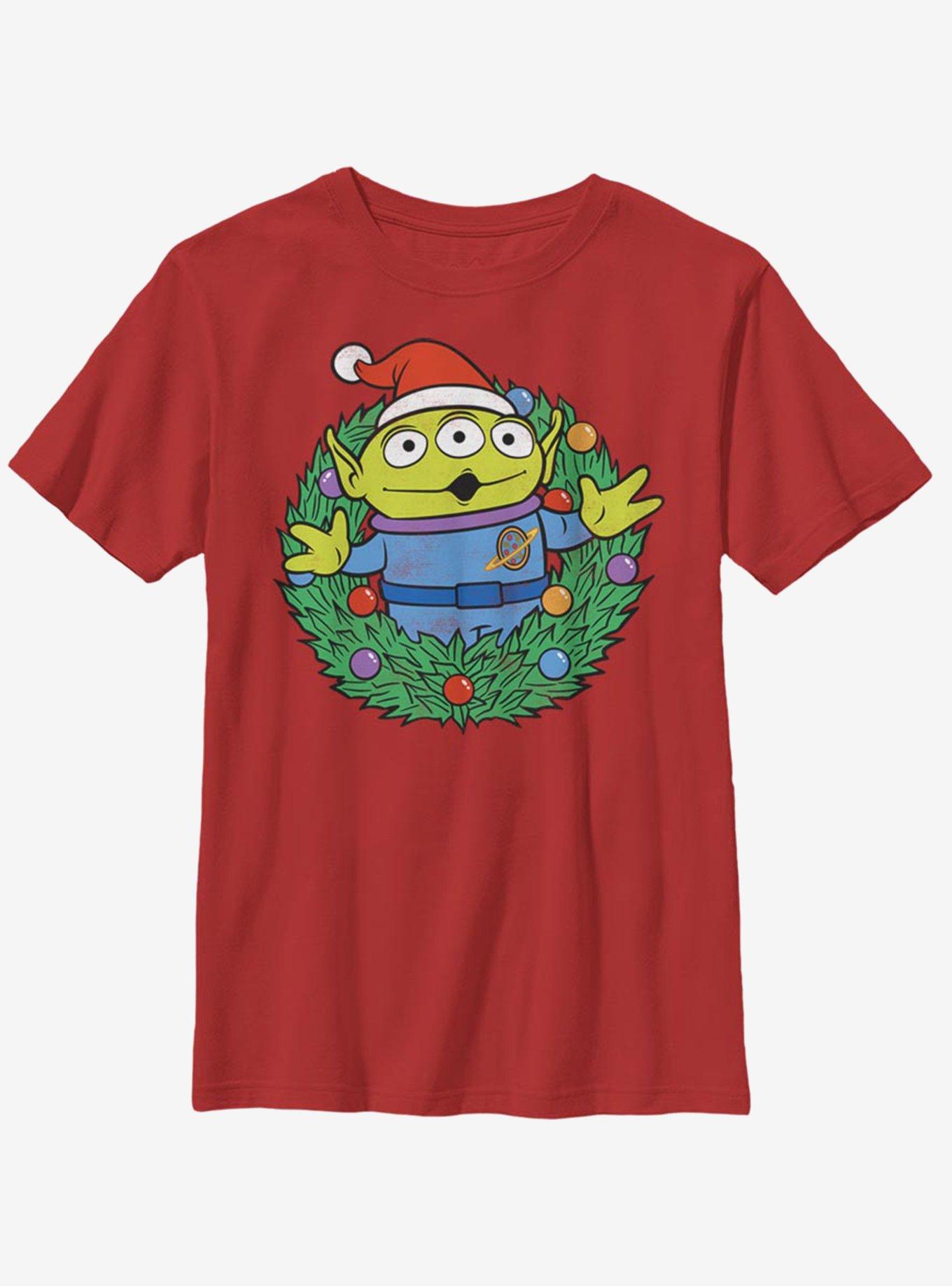 Disney Pixar Toy Story Alien Greetings Youth T-Shirt, RED, hi-res