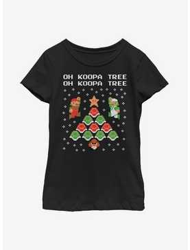 Nintendo Super Mario Koopa Tree Youth Girls T-Shirt, , hi-res
