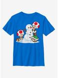 Nintendo Super Mario Frosty Toad Youth T-Shirt, ROYAL, hi-res