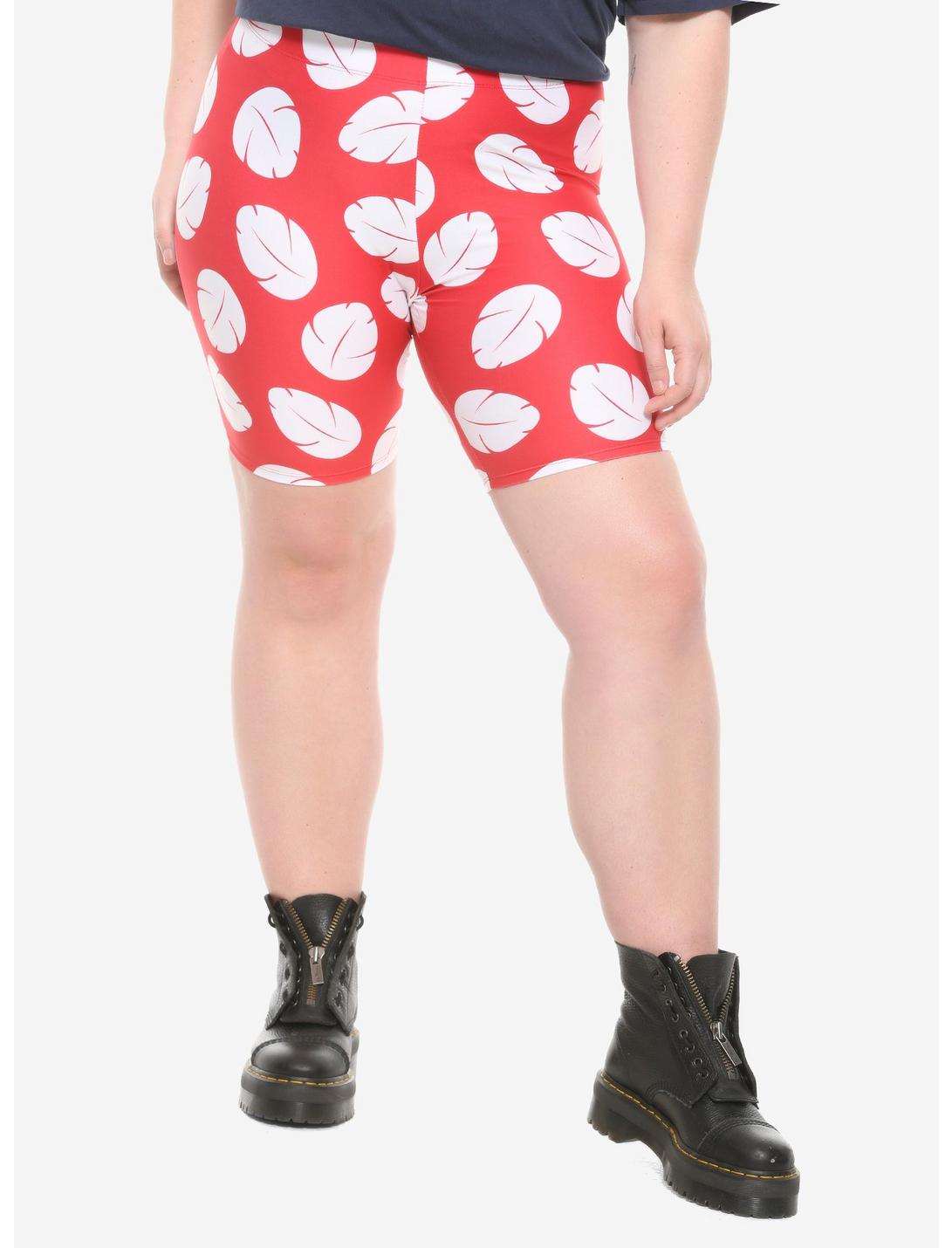 Disney Lilo & Stitch Girls Bike Shorts Plus Size, MULTI, hi-res