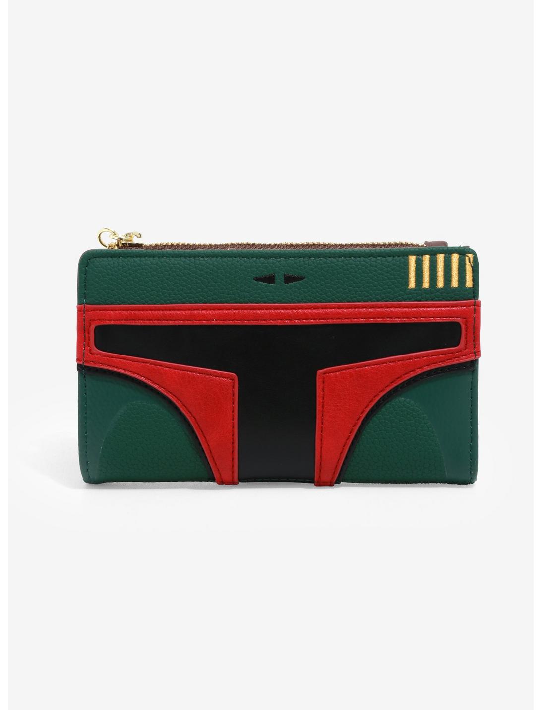 Loungefly Star Wars Boba Fett Bi-Fold Snap Wallet, , hi-res