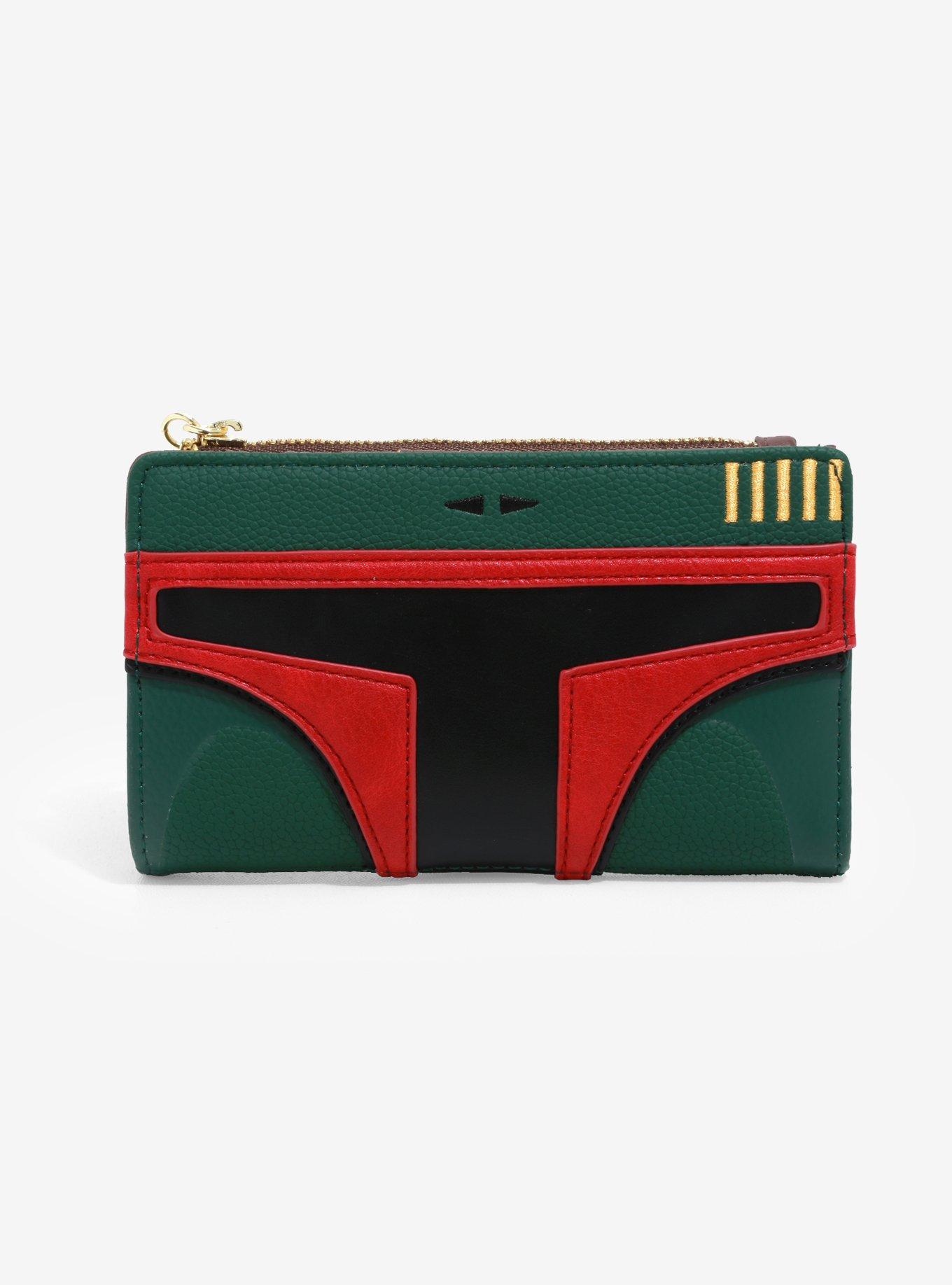 Loungefly Star Wars Boba Fett Bi Fold Snap Wallet