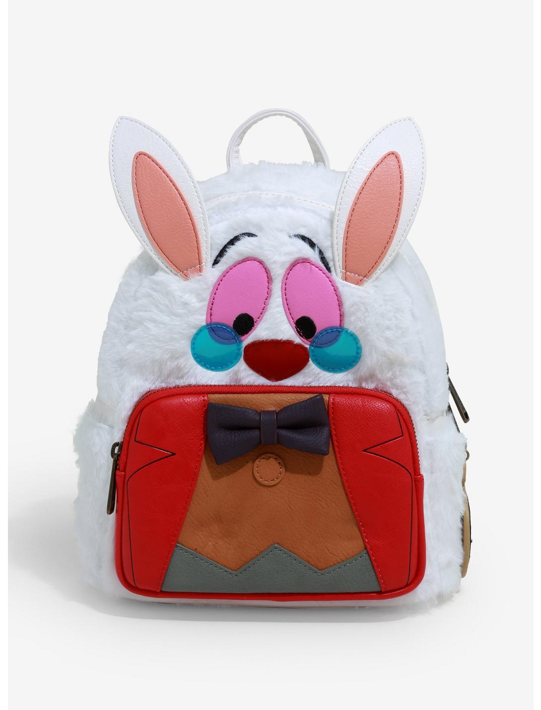 Loungefly Disney Alice In Wonderland White Rabbit Mini Backpack 