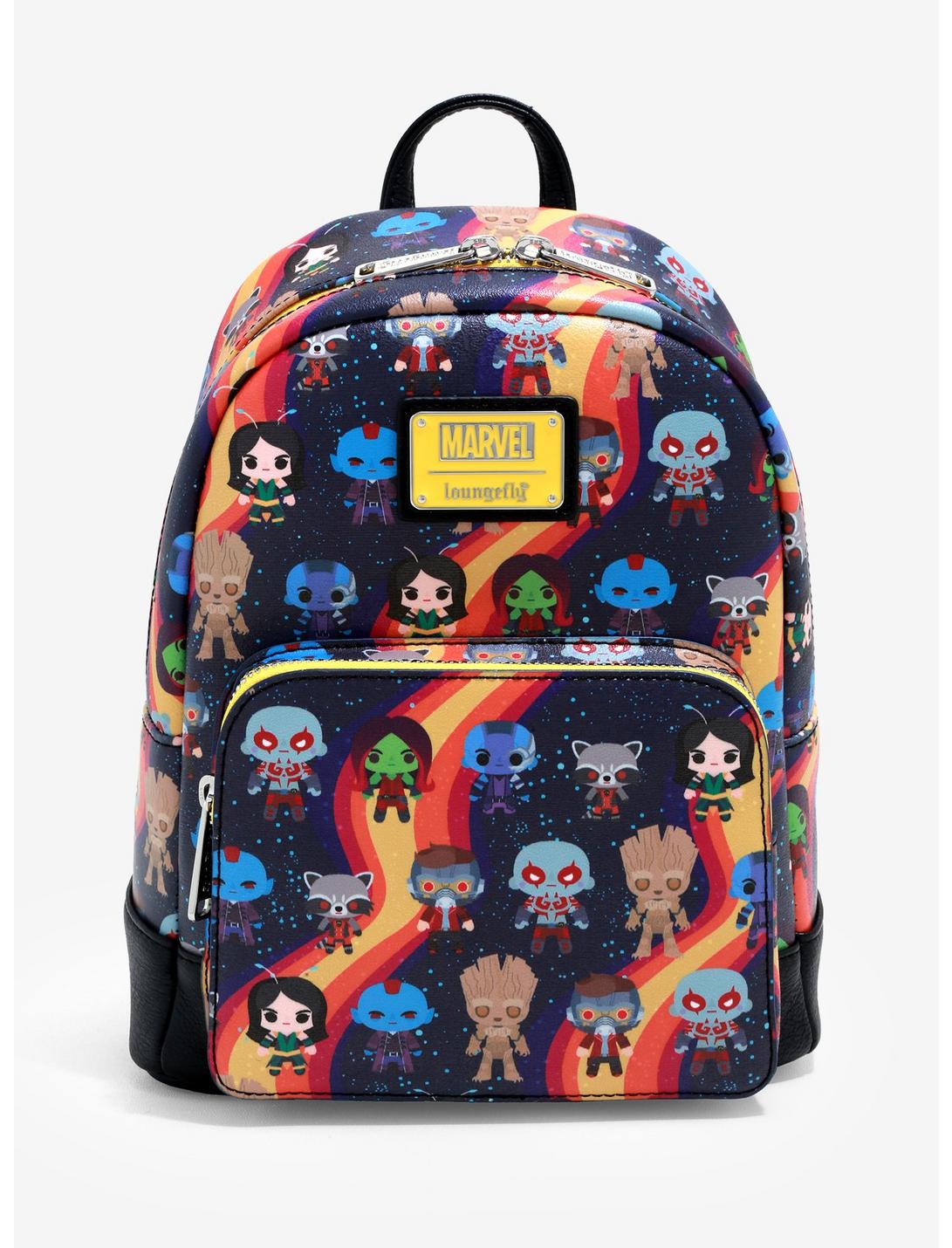 Official Loungefly Marvel Guardians Of The Galaxy Kawaii Mini Back Pack Bag