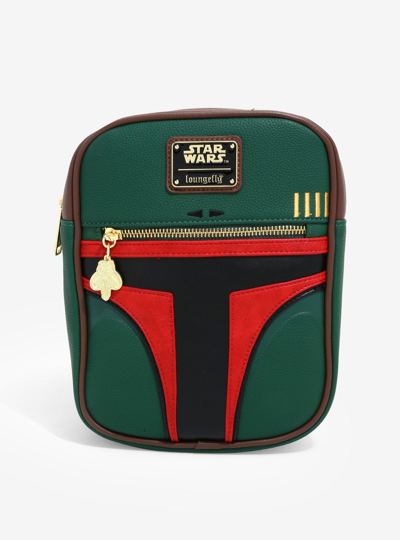 Loungefly Star Wars Boba Fett Athletic Crossbody Bag, , hi-res