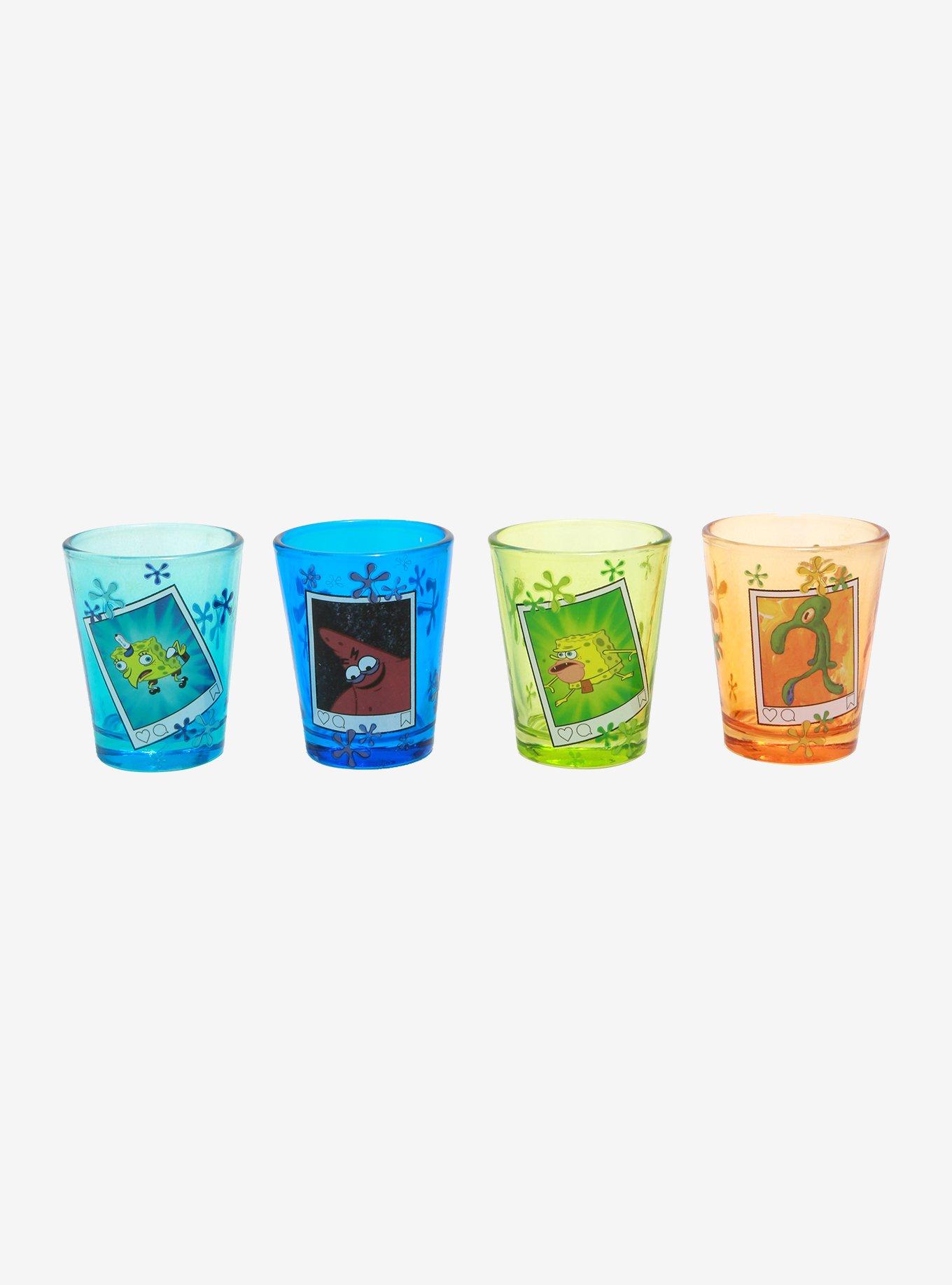 SpongeBob SquarePants Meme Mini Glass Set, , hi-res