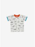 Friends Icons Toddler Ringer T-Shirt - BoxLunch Exclusive, MULTI, hi-res