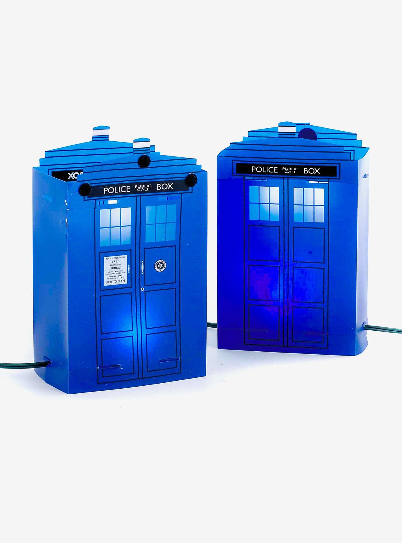 Doctor Who Tardis Luminary Outdoor Decor, , hi-res