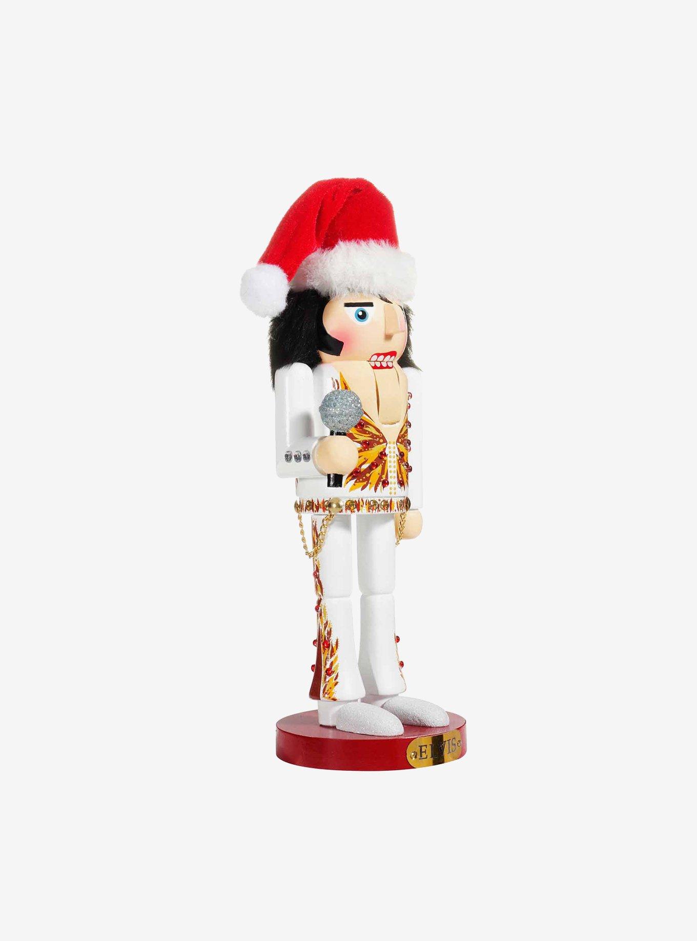 Elvis In Flame Suit Nutcracker , , hi-res