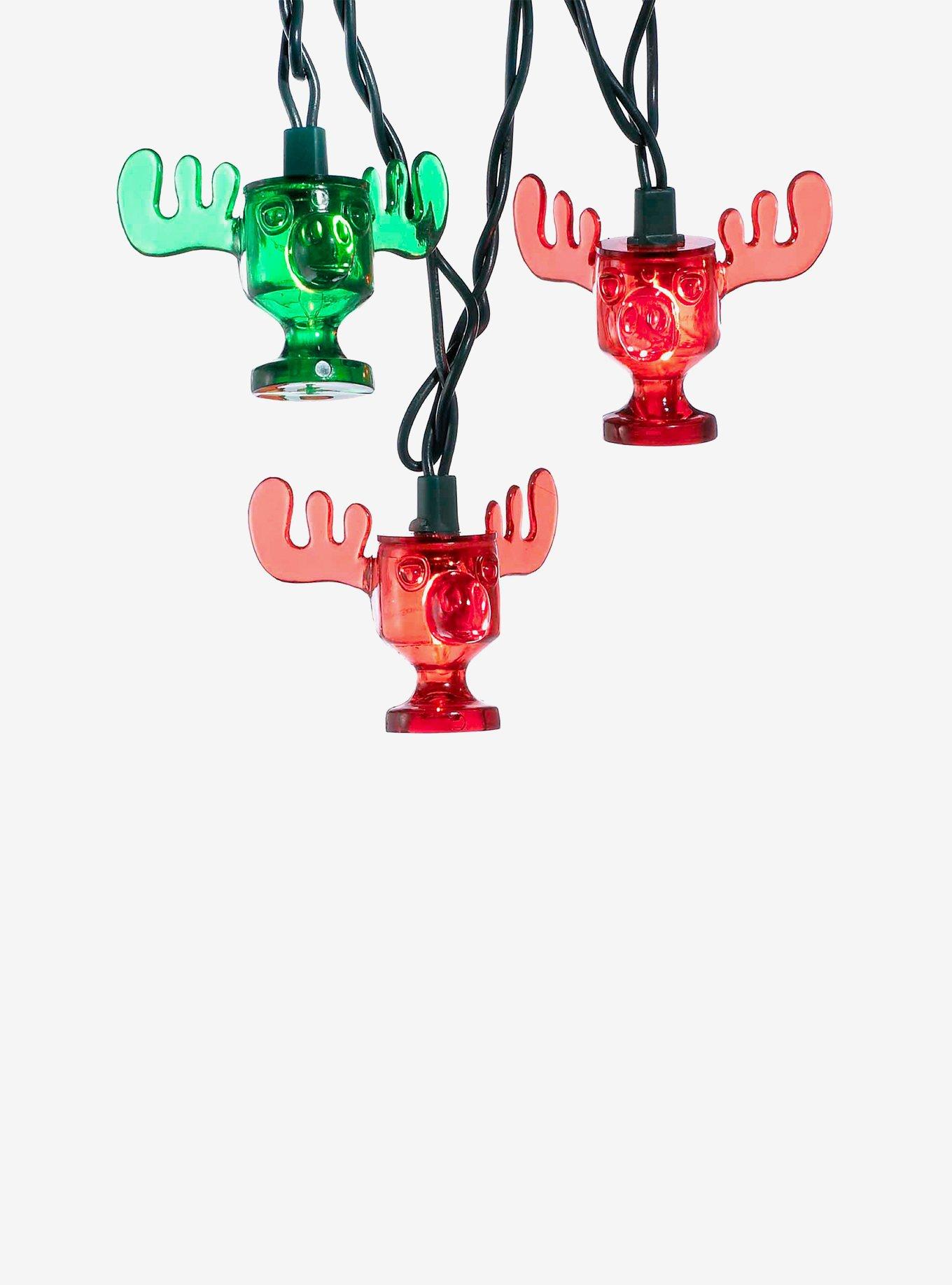 National Lampoon'S Christmas Vacation Red And Green Wally World Moose Mug Light Set, , hi-res