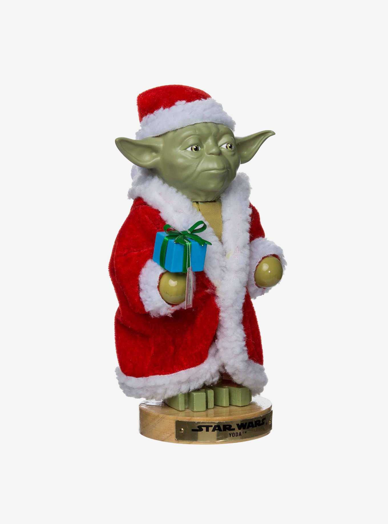 Star Wars Yoda In Santa Robe Nutcracker, , hi-res