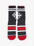 My Chemical Romance Striped Crew Socks, , hi-res