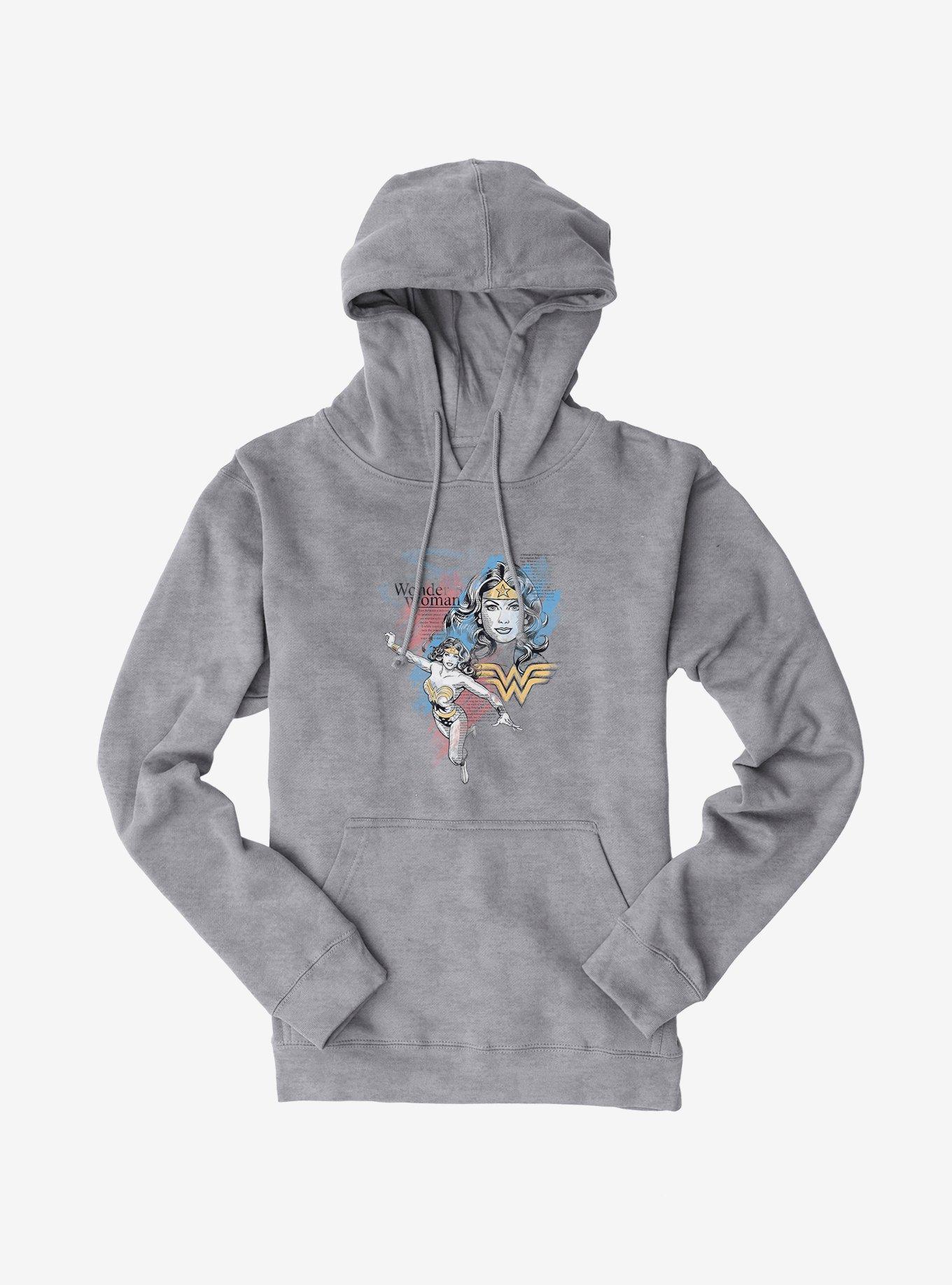 DC Comics Wonder Woman Article Hoodie, , hi-res