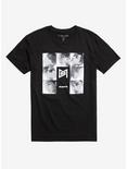 SuperM Black & White Photos T-Shirt, BLACK, hi-res