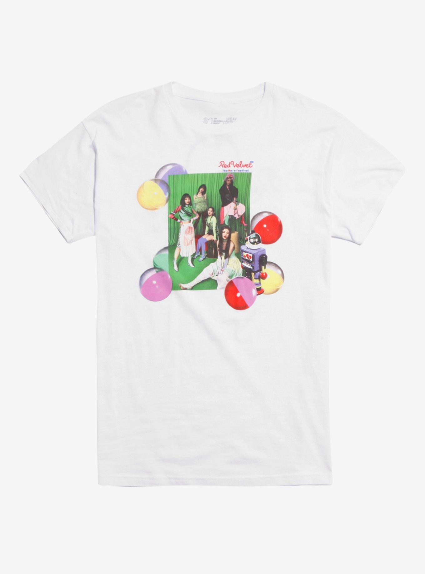 Red Velvet The ReVe Festival: Day 1 T-Shirt, WHITE, hi-res