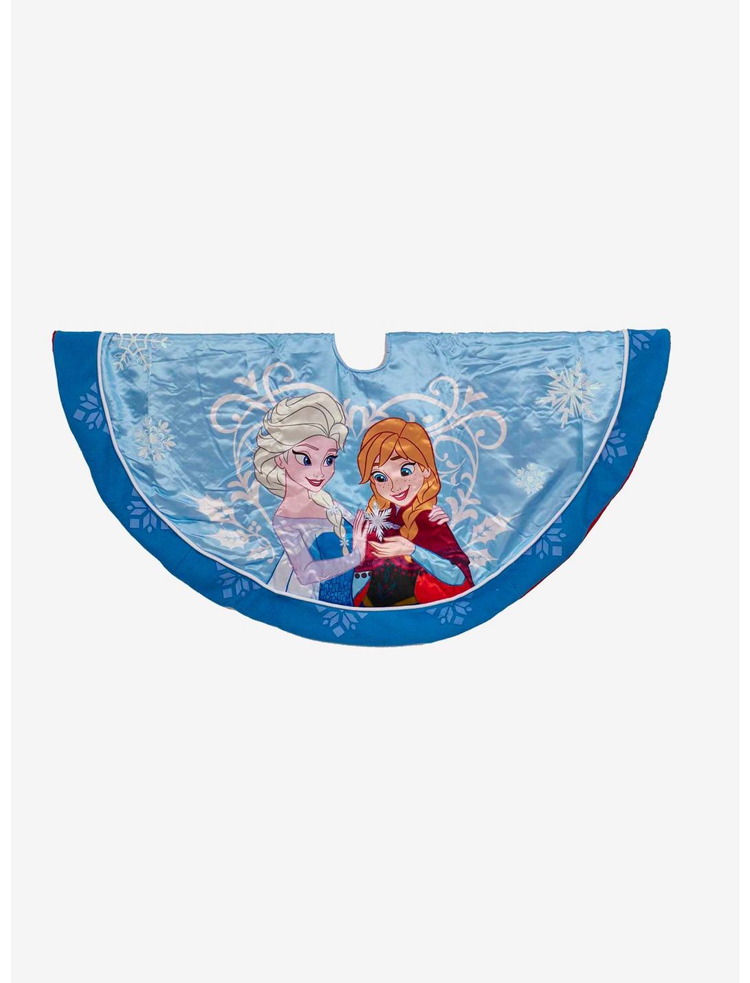 Disney Frozen Anna And Elsa Printed Tree Skirt, , hi-res