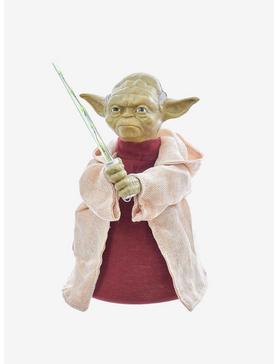 Star Wars Yoda With Led Light Saber Treetop , , hi-res