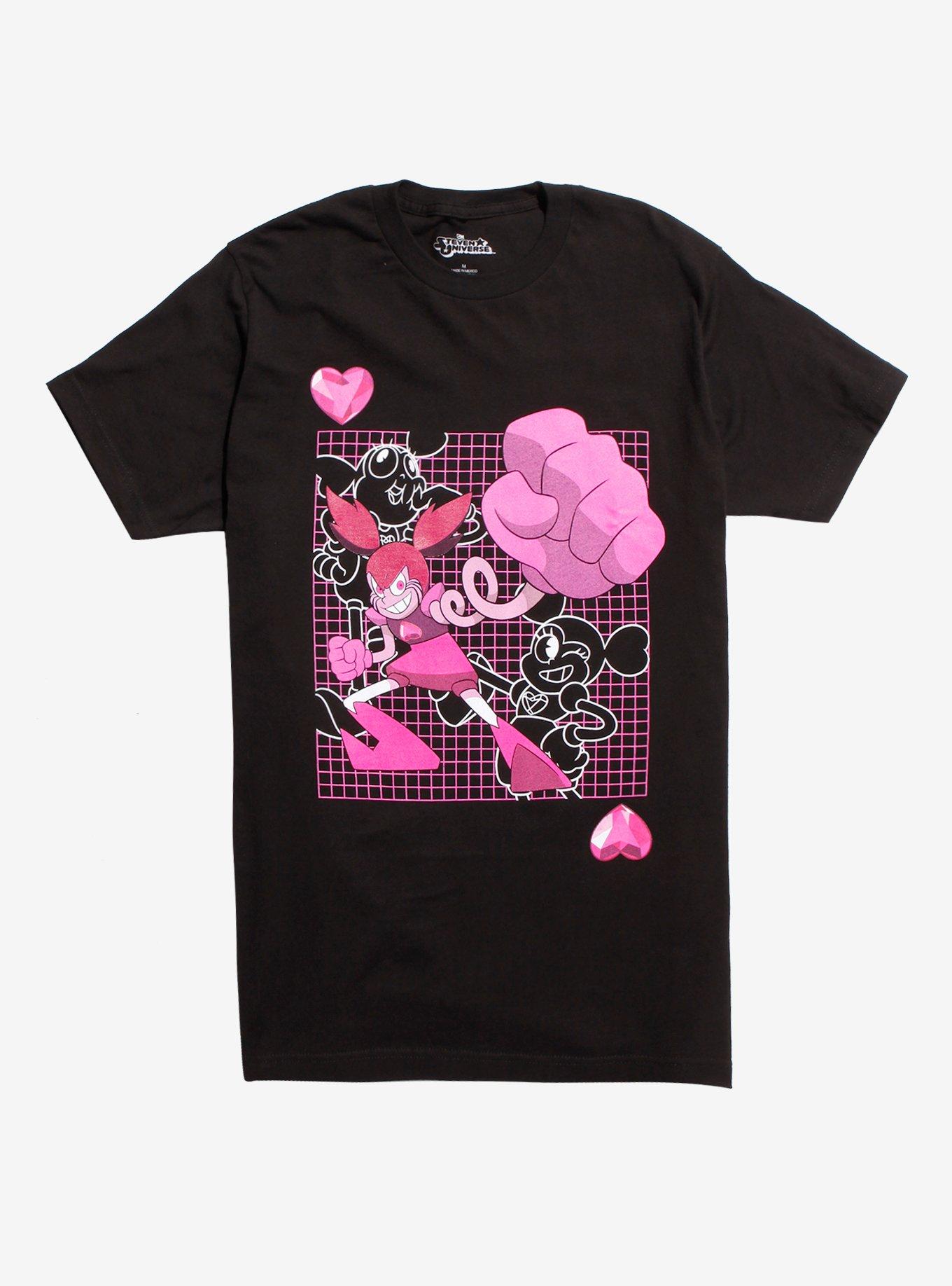 Steven Universe: The Movie Spinel Punch T-Shirt, BLACK, hi-res