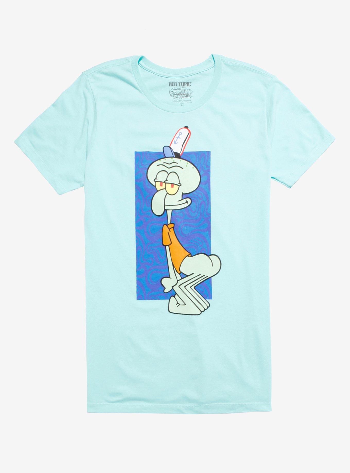 SpongeBob SquarePants Squidtwerk T-Shirt, TEAL, hi-res