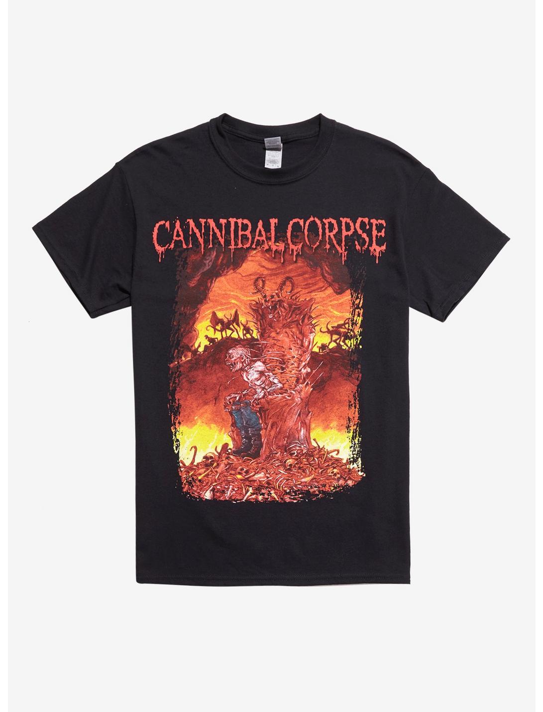 Cannibal Corpse Throne T-Shirt, BLACK, hi-res