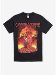 Cannibal Corpse Throne T-Shirt, BLACK, hi-res
