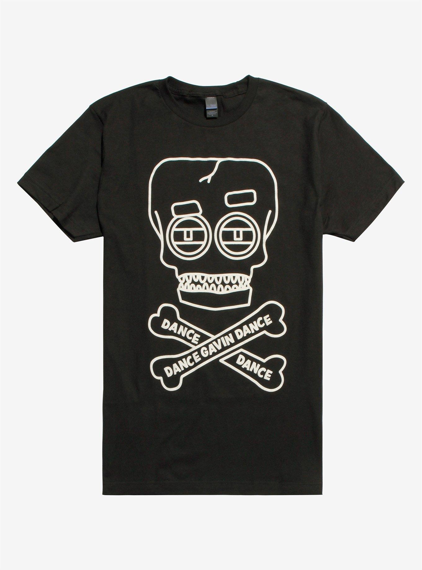 Dance Gavin Dance Robot Skull T-Shirt | Hot Topic